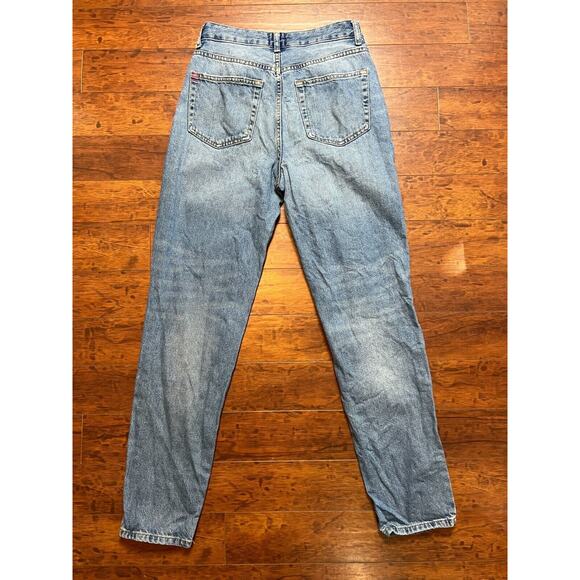 BDG Urban Outfitters Jeans Womens 26 Mom High Rise Light Wash Distress Denim - Picture 6 of 6